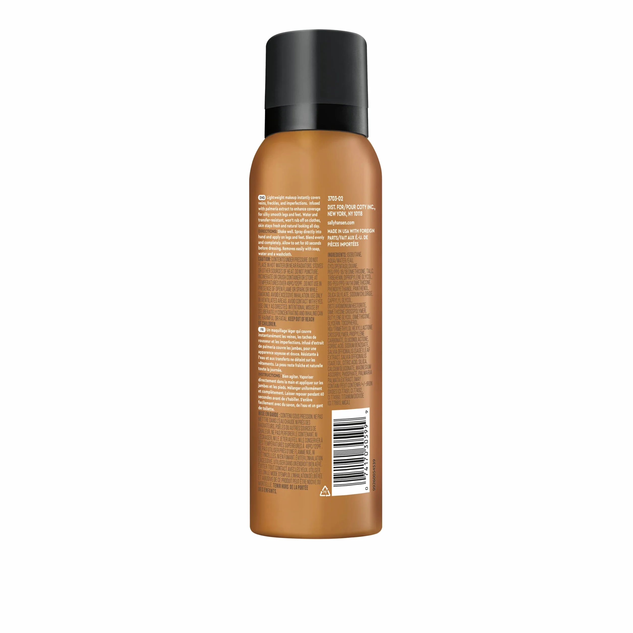 Sally Hansen AIRBRUSH RG LEG SPRAY MEDIUM