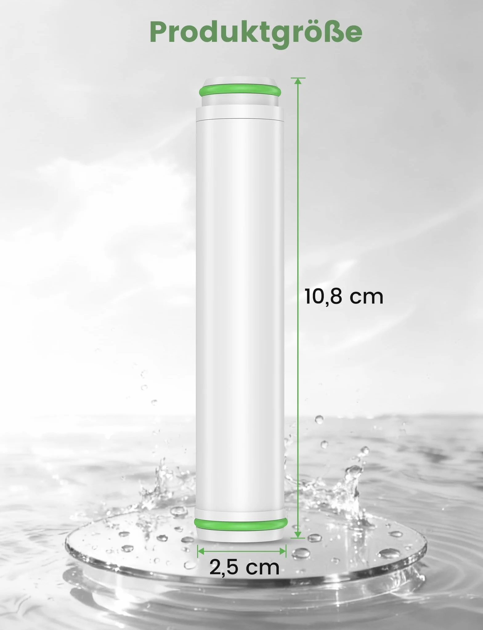 MEKO Zestaw 2 filtrów WYŁĄCZNIE do słuchawek prysznicowych z ASIN B0CGHXYM1Y marki MEKO, 15-warstwowe filtry zastępcze do twardej wody, czyszczą i usuwają chlor oraz szkodliwe substancje.