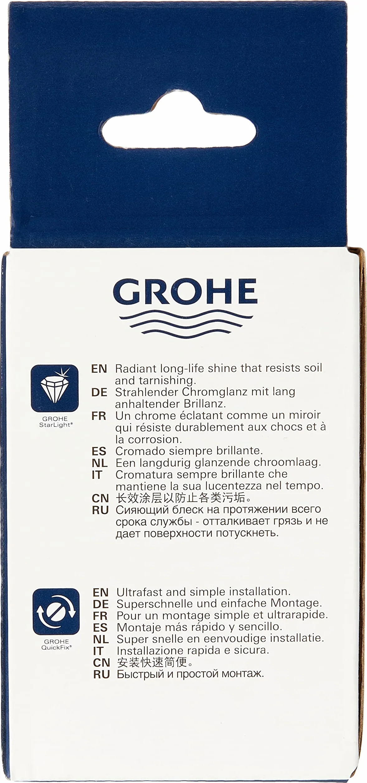 GROHE Essentials Accessories Wymienna główka szczoteczki do kąpieli, biała, 40791001, biała