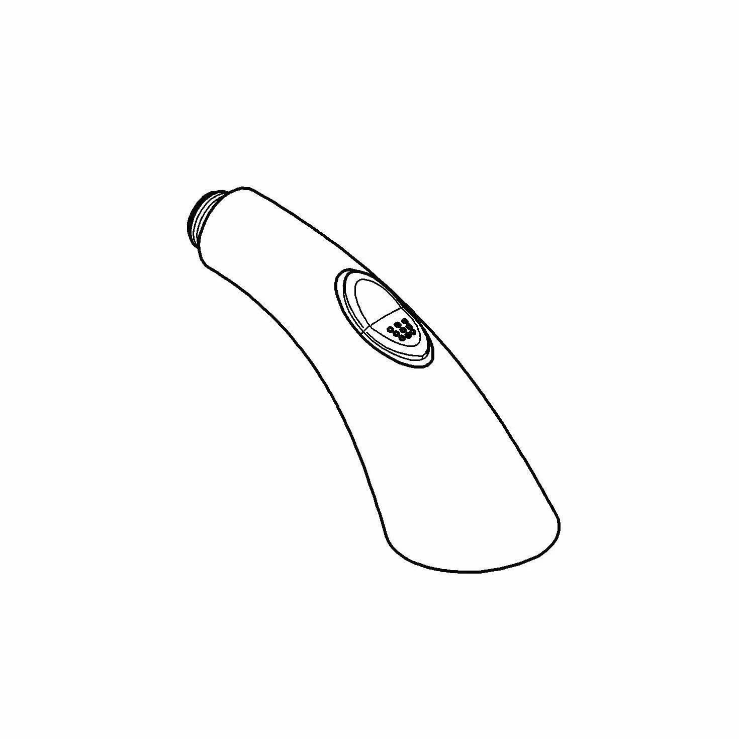 Grohe K4 Słuchawka Prysznicowa, Srebrny, 16,5 x 7,5 x 7,3 cm; 170 g