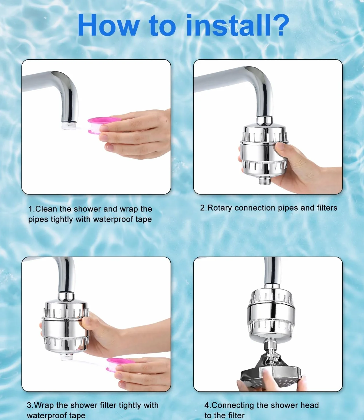25-stopniowy filtr prysznicowy z witaminą C do twardej wody,filtr do wody prysznic do usuwania chloru i fluorku,filtrującym do usuwania chloru filtr wody,zmiękczacz wody filtr głowicy prysznicowej