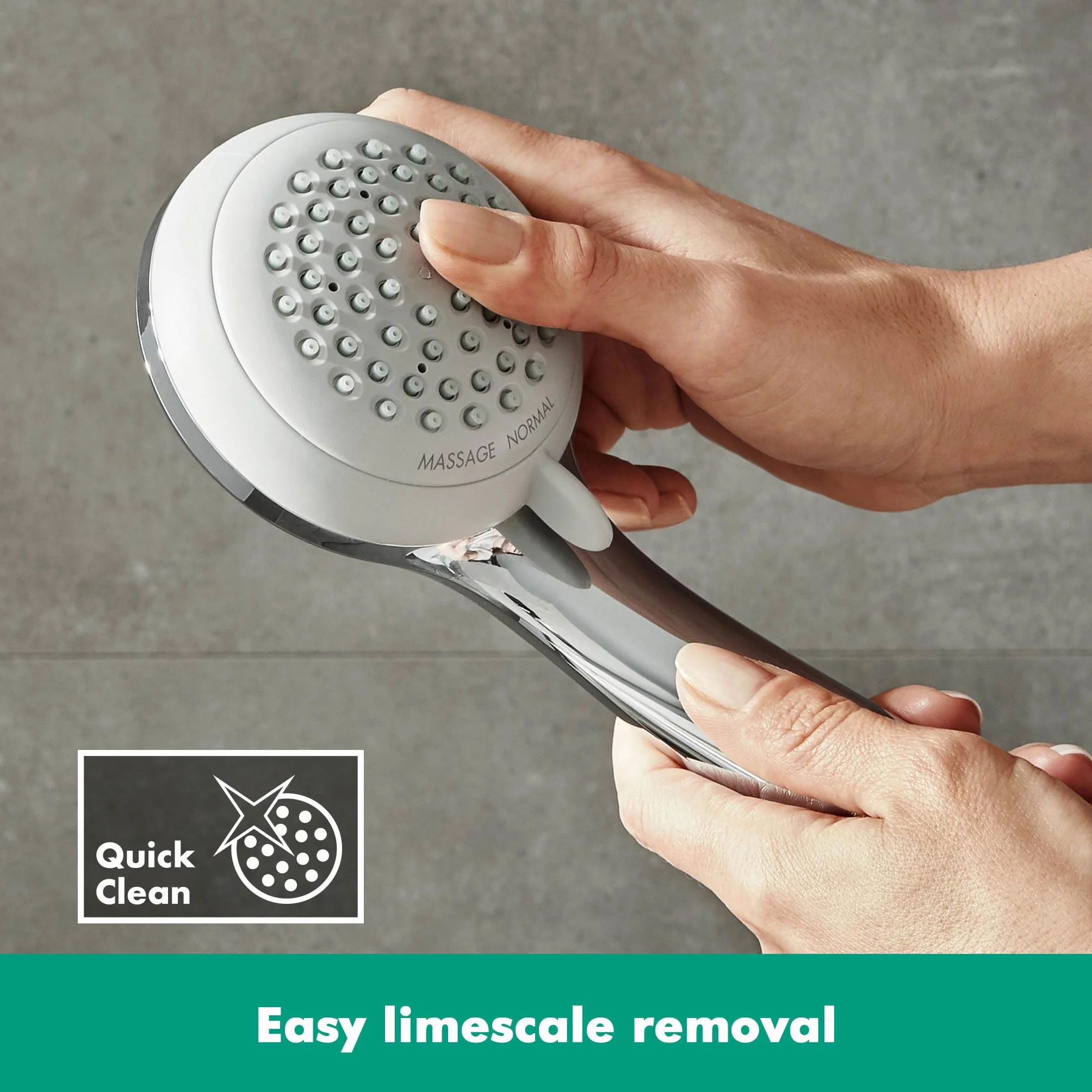 Hansgrohe Crometta 85 Głowica Prysznicowa, Srebrny, 18.9 x 8.5 x 16.6 cm