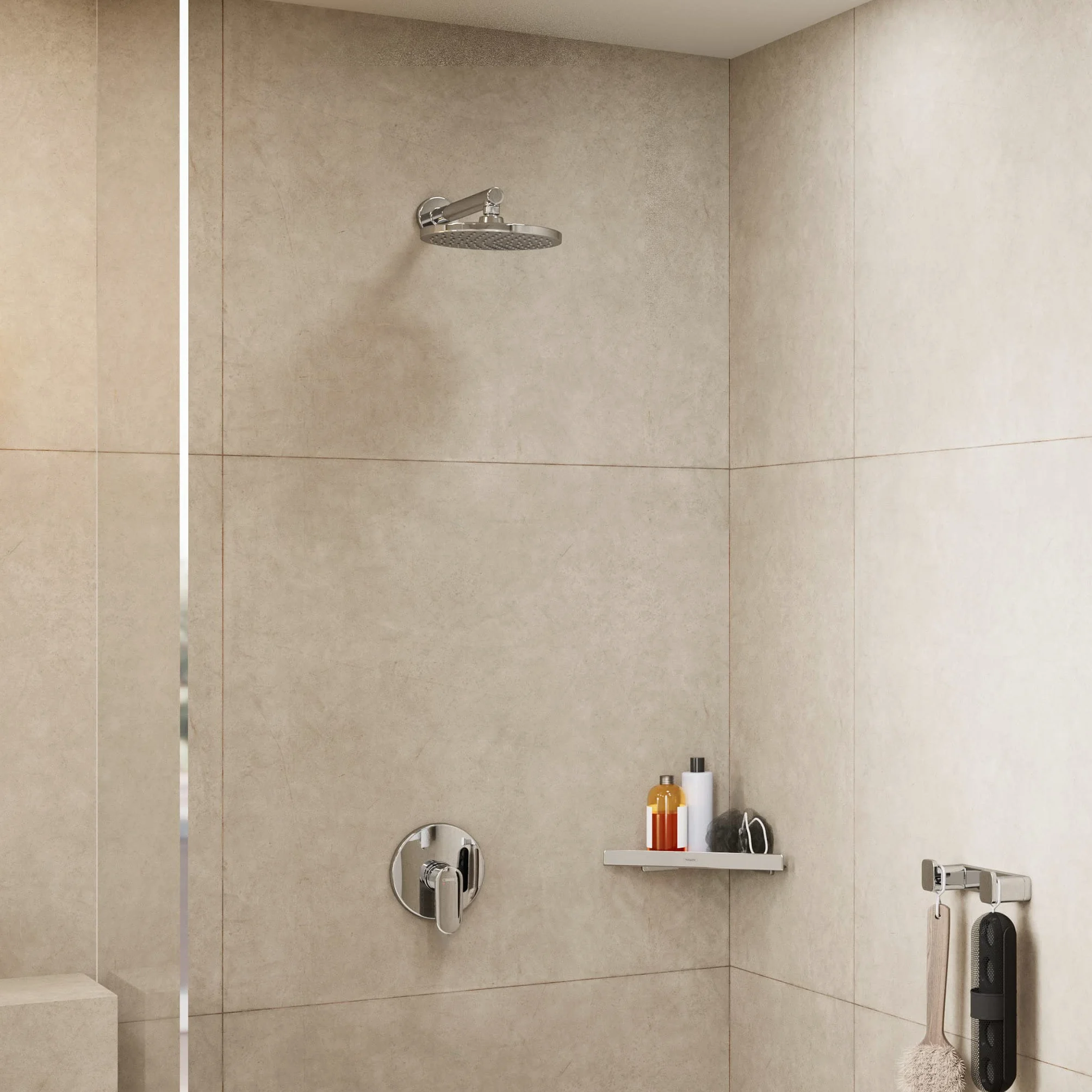Hansgrohe Vernis Blend Głowica prysznicowa 200 1-strumieniowa, chrom, 26271000