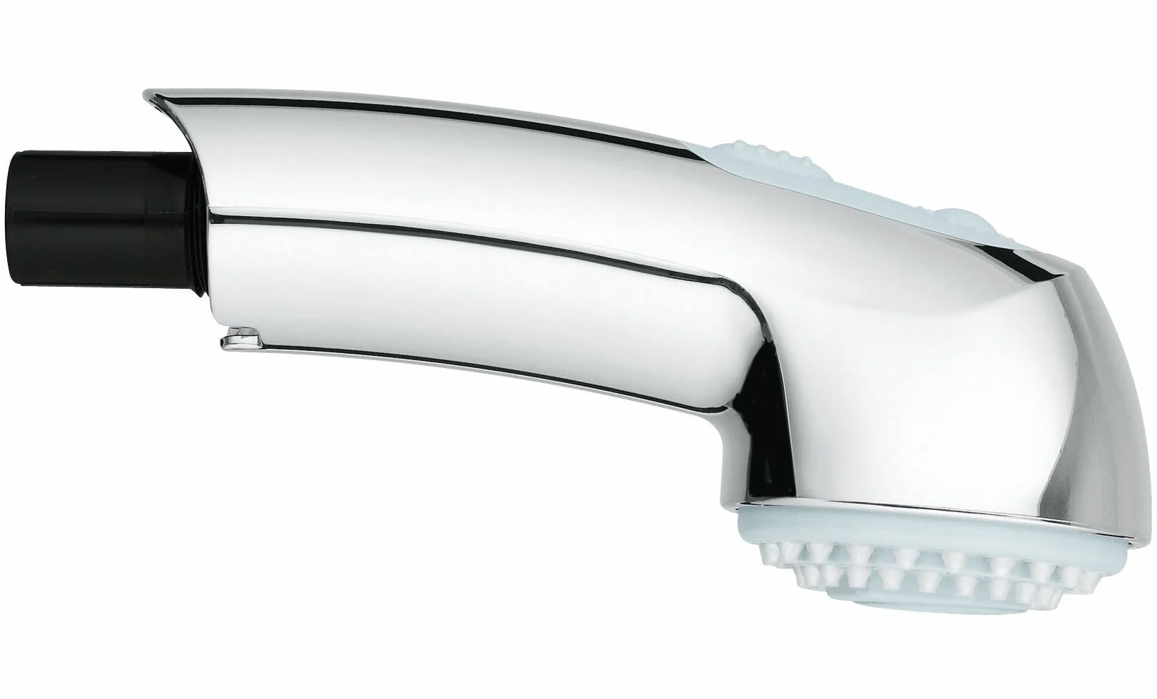 GROHE Słuchawka prysznicowa (oryginalna część zamienna, trwała, wytrzymała, producenta: 5 lat, dopasowanie), chrom/Night Time Grey, 46656NC0