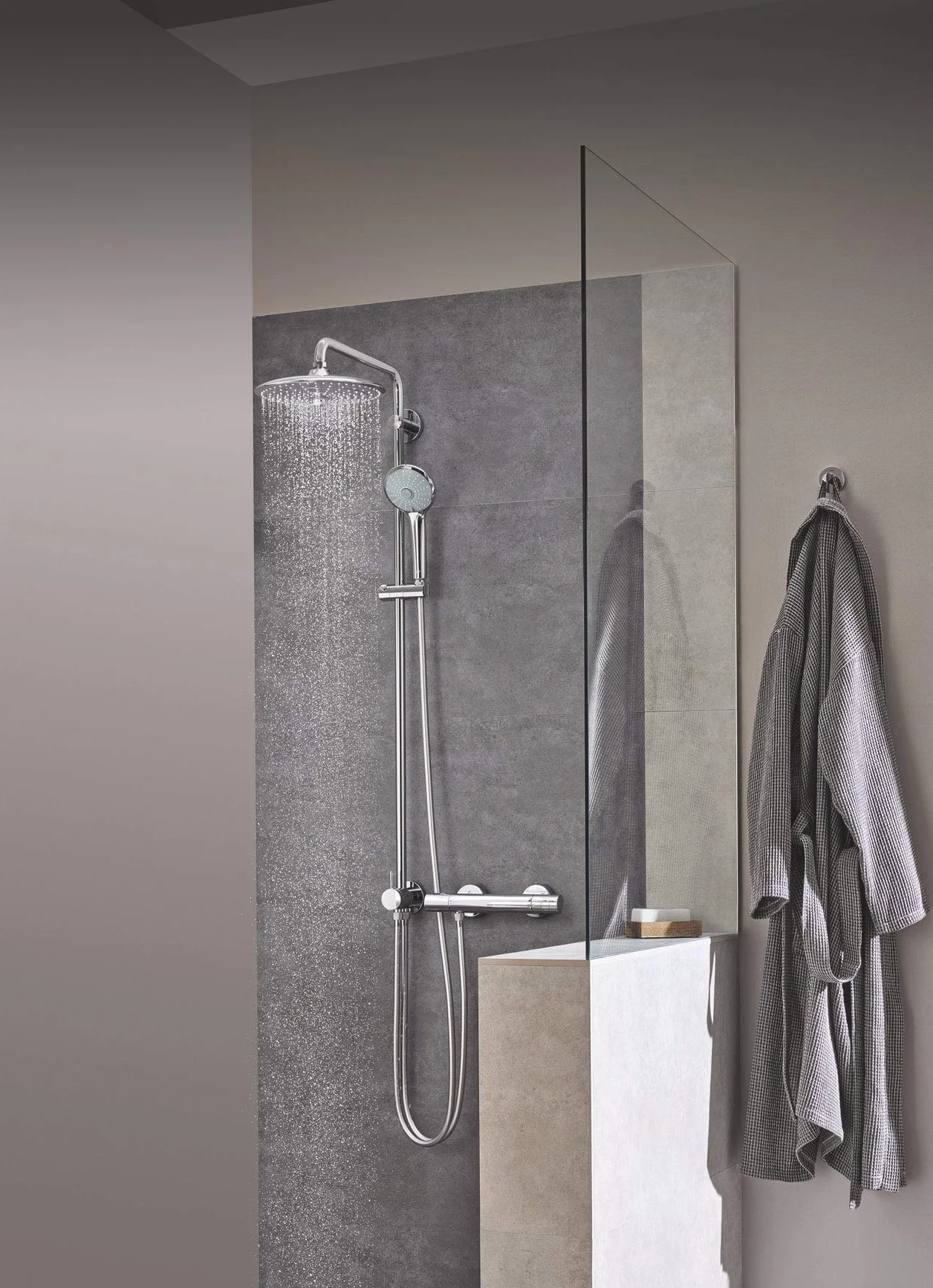 Grohe Euphoria Słuchawka Prysznicowa, Srebrny, 1 Sztuka