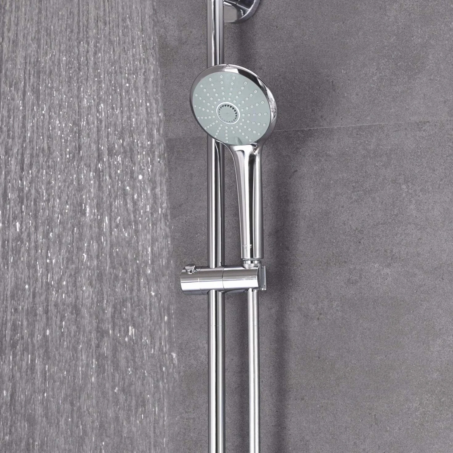 Grohe Euphoria Słuchawka Prysznicowa, Srebrny, 1 Sztuka