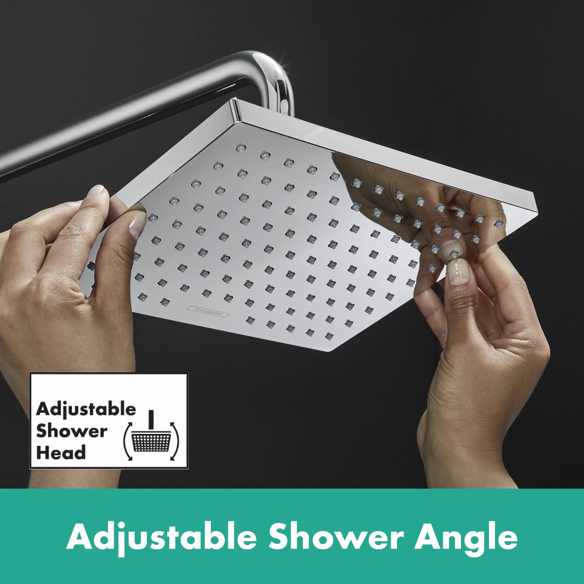 Hansgrohe Vernis Shape Głowica prysznicowa 230 1-strumieniowa, chrom, 26281000
