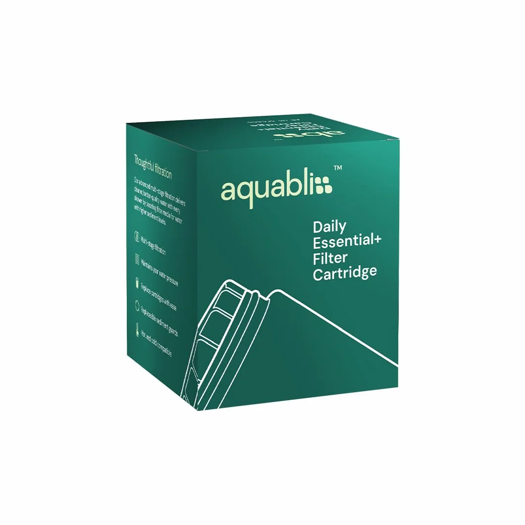 AquaBliss Wielostopniowy wkład zastępczy do filtra prysznicowego HD - 48 x wytrzymała moc detoksykacyjna. Swędzenie pocałunku, łamanie i nudność na pożegnanie. Zmniejsza rdzę, chemikalia, chlor,